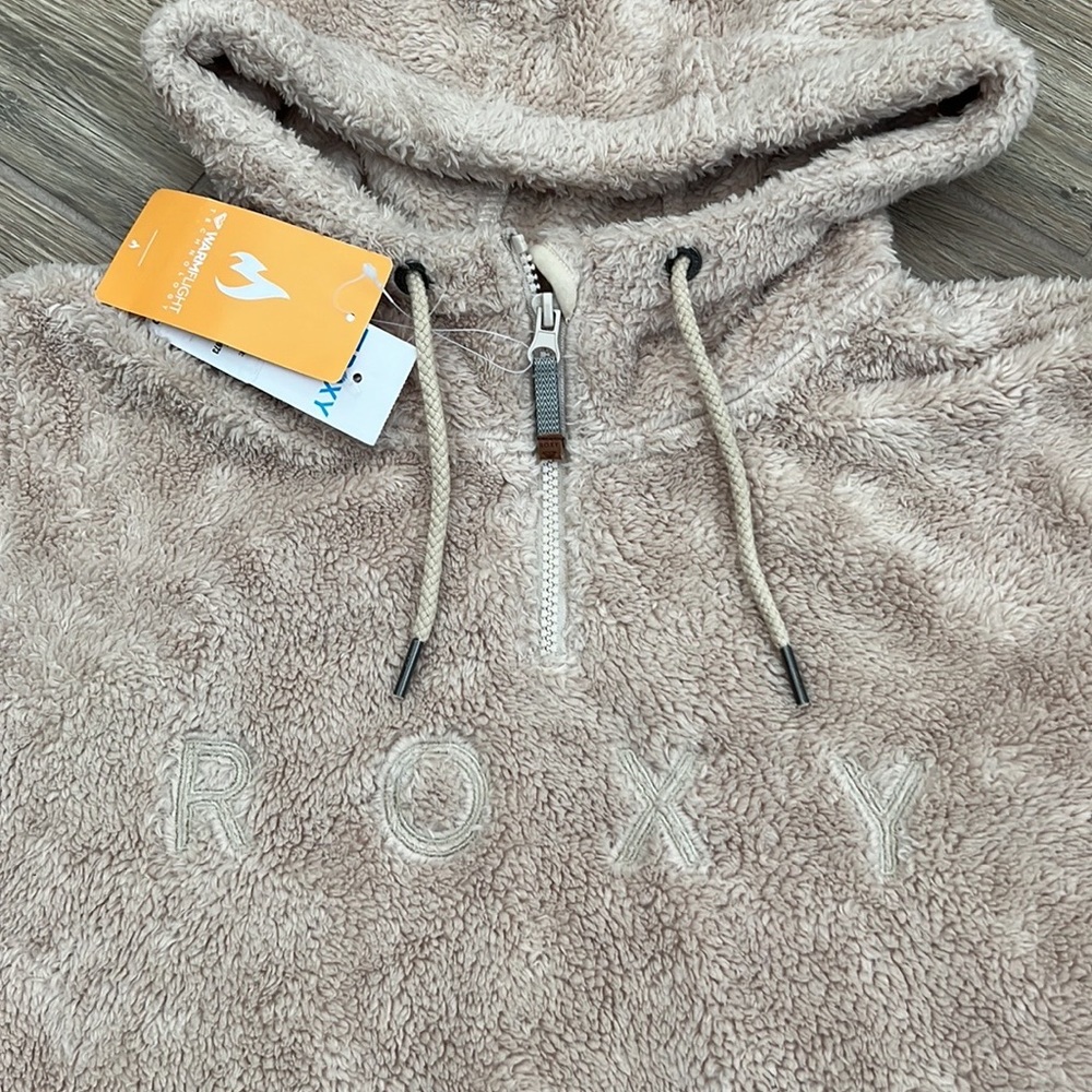 ✨ ROXY PLUMA SHERPA HOODIE SWEATER ✨ - Picture 14 of 14